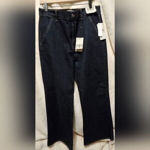 Robert Rodriguez Women's denim rinse trouser jean color blue size 12/31